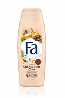 Fa sprchový gel 250 ml Cream &amp; Oil - Kakaové máslo &amp; Kokosový olej