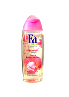 Fa sprchový gel 250 ml Natural Rose &amp; Passionflower