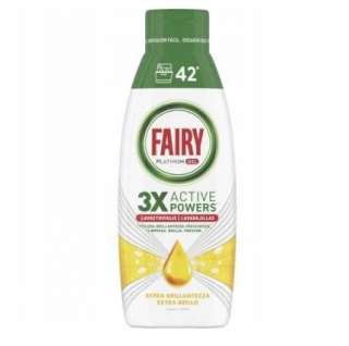 Fairy gel do myčky 42 dávek Platinum Limone 840 ml (Dovoz: Itálie)