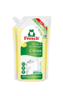 Frosch čistič na sprchy a koupelny náhradní náplň 950 ml Citrus (Dovoz: Německo)