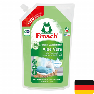 Frosch gel 24 pracích dávek Sensitive s Aloe Vera 1,44 l (Dovoz: Německo)