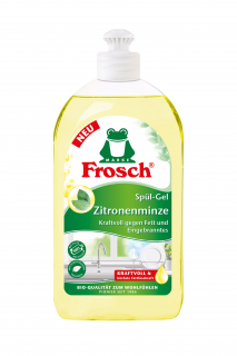 Frosch na nádobí 500 ml Citrónová máta (Dovoz: Německo)