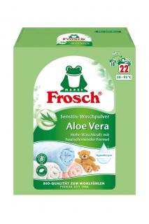 Frosch prací prášek 22 dávek Sensitive s Aloe Vera 1,45 kg (Dovoz: Německo)