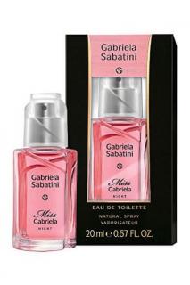 Gabriela Sabatini Miss Gabriela Night toaletní voda dámská 20 ml