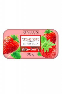 Gallus krémové mýdlo 90 g Jahoda