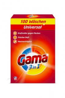 Gama prací prášek 100 dávek 3v1 Universal 6 kg (Dovoz: Německo)