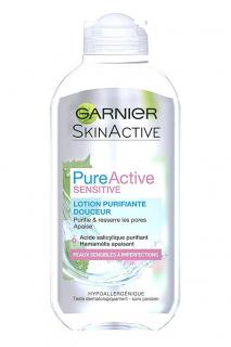 Garnier Pure Active Sensitive jemné čistící mléko - gel 200 ml (Dovoz: Francie)