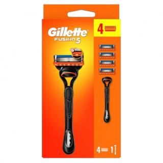 Gillette holící strojek Fusion5 + 4 náhradní hlavice