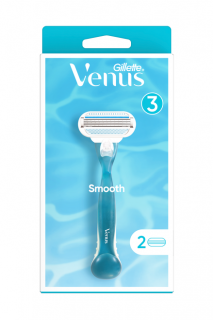 Gillette holicí strojek Venus Smooth náhradní hlavice 2 ks
