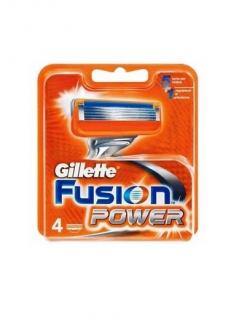 Gillette náhradní hlavice Fusion Power 4 ks