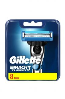 Gillette náhradní hlavice Mach3 Turbo 8 ks