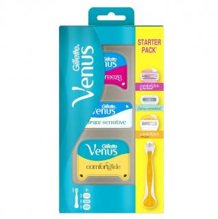 Gillette Venus holicí strojek + 3 náhradní hlavice mix