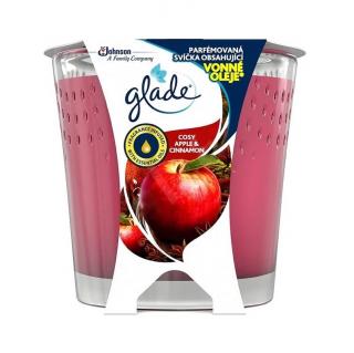 Glade svíčka 129 g Cosy Apple &amp; Cinnamon