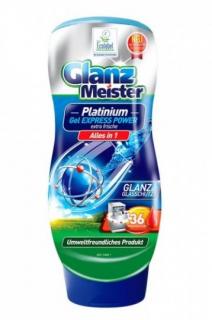 Glanz Meister gel do myčky 36 dávek All in 1 Platinium 720 ml (Dovoz: Německo)