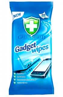 Green Shield čistící ubrousky na elektroniku 50 ks Gadget Wipes (Dovoz: Velká Británie)