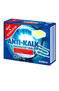 Gut &amp; Günstig Anti-Kalk tablety proti vodnímu kameni 51 ks (Dovoz: Německo)