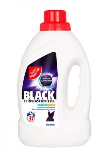 Gut &amp; Günstig gel 37 pracích dávek Black 1,5 l (Dovoz: Německo)