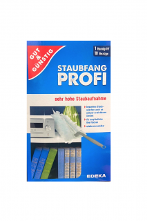 Gut &amp; Günstig Magnetická prachovka - souprava: rukojeť + 10 prachovek