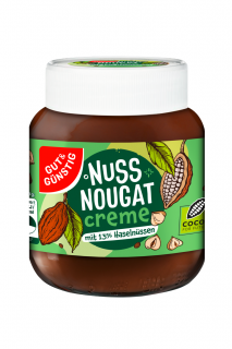 Gut &amp; Günstig Nuss Nougat Creme 400 g (Dovoz: Německo)