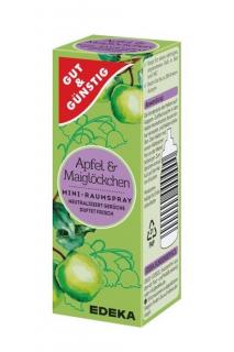 Gut &amp; Günstig osvěžovač vzduchu mini spray 25 ml Apfel &amp; Maiglöckchen náplň (Dovoz: Německo)
