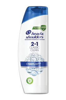Head &amp; Shoulders šampon 360 ml Classic Clean 2v1 (Všechny typy vlasů)