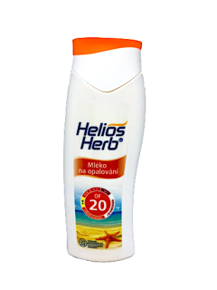 Helios Herb mléko na opalování SPF20 200 ml