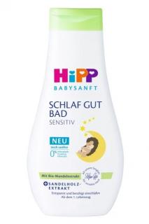 HIPP BabySanft koupelová pěna 350 ml Schlaf Gut Bad Sensitiv (Dovoz: Německo)