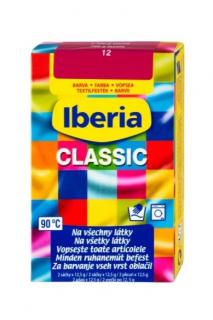 Iberia barva na textil 25 g Vínově červená (EXP 11/22)