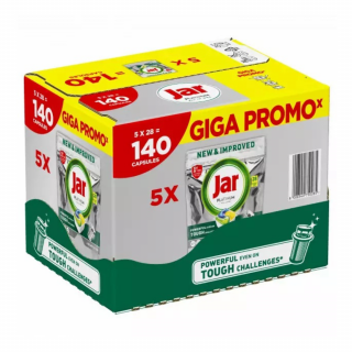 Jar tablety do myčky 140 ks Platinum Lemon