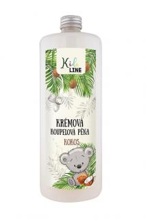 Kids Line dětská koupelová pěna 1000 ml Kokos