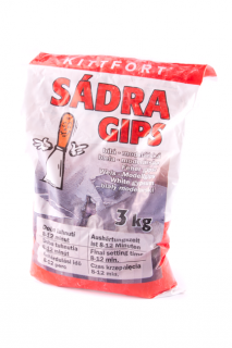 Kittfort modelářská sádra Gips bílá 3 kg