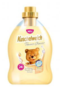 Kuschelweich aviváž 28 dávek Premium Glamour Mandel Oil 750 ml (Dovoz: Německo)