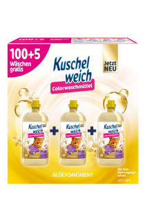 Kuschelweich prací gel 105 (3x35) dávek Glücksmoment 3x1,925 l (Dovoz: Německo)