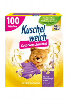 Kuschelweich prací prášek 100 dávek Glücksmoment 5,5 kg (Dovoz: Německo)