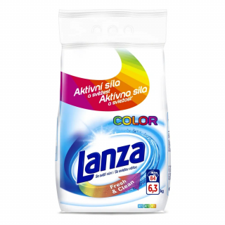 Lanza prací prášek 84 dávek 6,3 kg na barevné