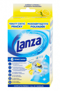 Lanza tekutý čistič pračky 250 ml Lemon