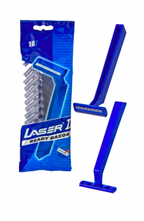 Laser 2 for Men jednorázové holicí strojky 2-břité 10 ks (Dovoz: Anglie)