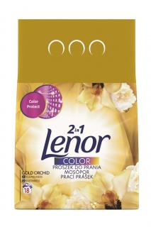 Lenor prací prášek 18 dávek Color Gold Orchid 1,35 kg