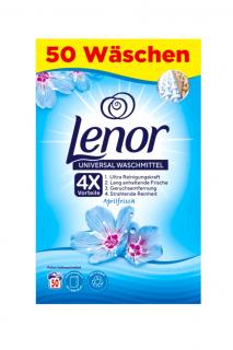 Lenor prací prášek 50 dávek Universal Aprilfrisch 3,25 kg (Dovoz: Německo)
