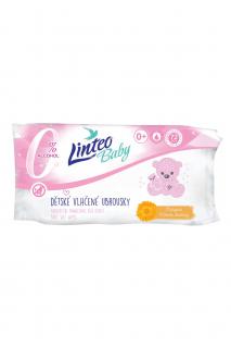 Linteo Baby dětské vlhčené ubrousky 72 ks