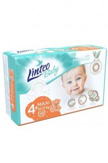 Linteo Baby plenky 4+ Maxi Premium (10-17 kg) 46 ks (EXP 10/24)