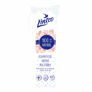 Linteo vatové kosmetické tampony 100 ks