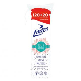 Linteo vatové kosmetické tampony 140 ks