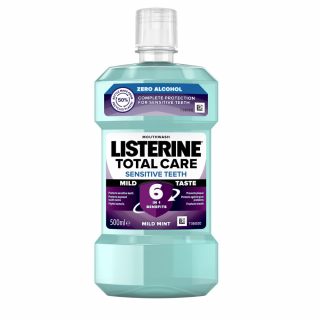 Listerine ústní voda 500 ml Total Care Sensitive