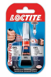 Loctite Super Bond Power Flex 2 g gelové vteřinové lepidlo