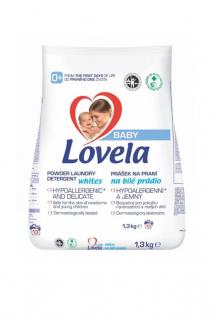 Lovela prací prášek 13 dávek na bílé prádlo 1,3 kg