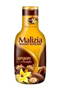 Malizia pěna do koupele 1 l Argan &amp; Vanilla