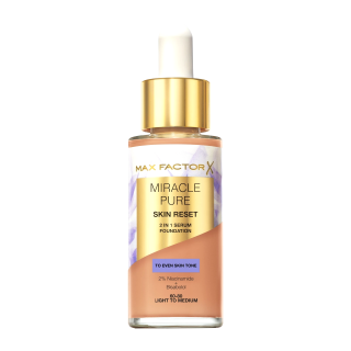 Max Factor make-up a sérum 2v1 30 ml Miracle Pure 60-80 Light To Medium
