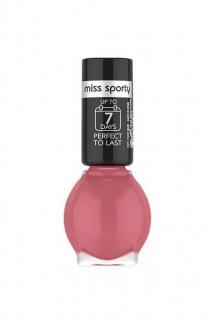 Miss Sporty lak na nehty 7 ml Perfect to Last Up to 7 Days 201 Pink