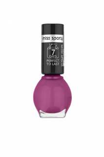 Miss Sporty lak na nehty 7 ml Perfect to Last Up to 7 Days 390 bordový